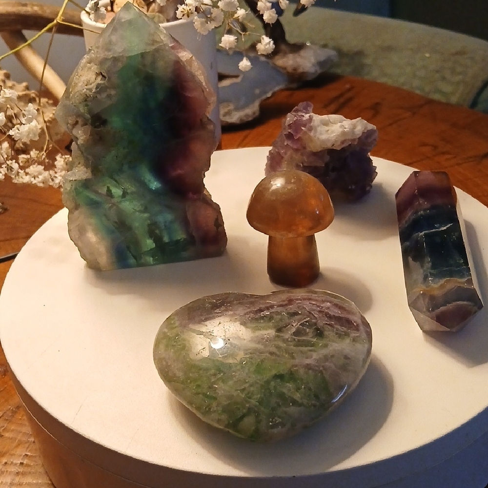 FLUORITE Crystal Collectionrainbow